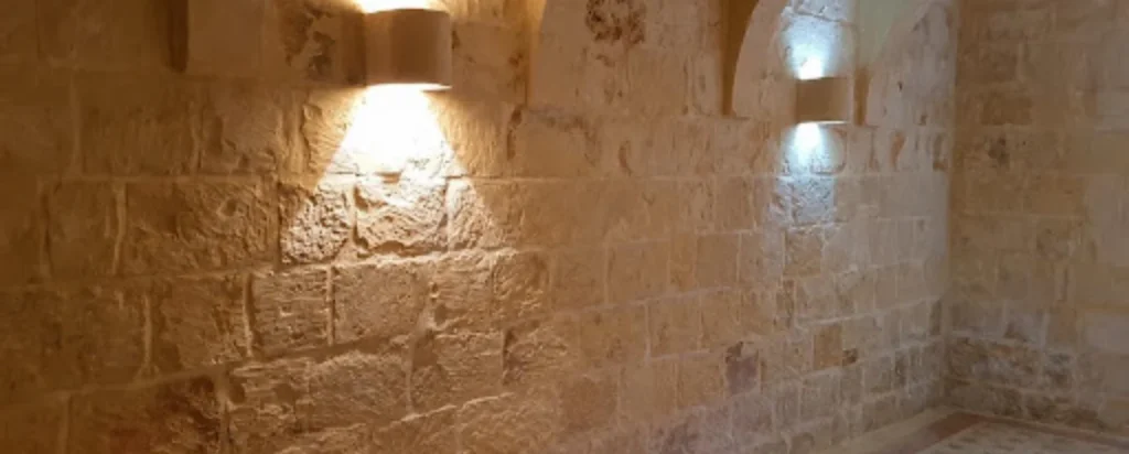 Rofix Lime Plaster Application Malta , Rising Damp Repair Valletta Townhouse